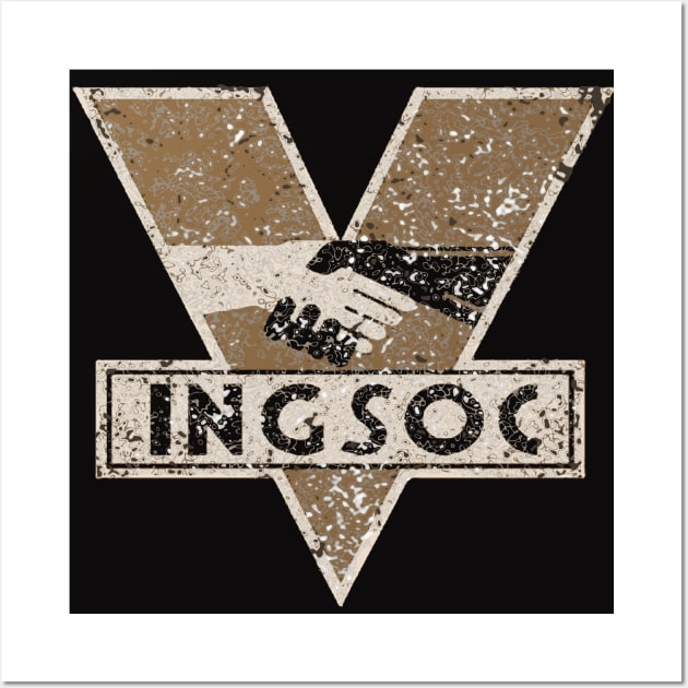 INGSOC LOGO Wall Art by giftgasdjinn